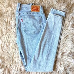 Levi’s Levi Strauss stripped light denim jean